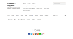 Desktop Screenshot of harmonicamegamall.com.sg